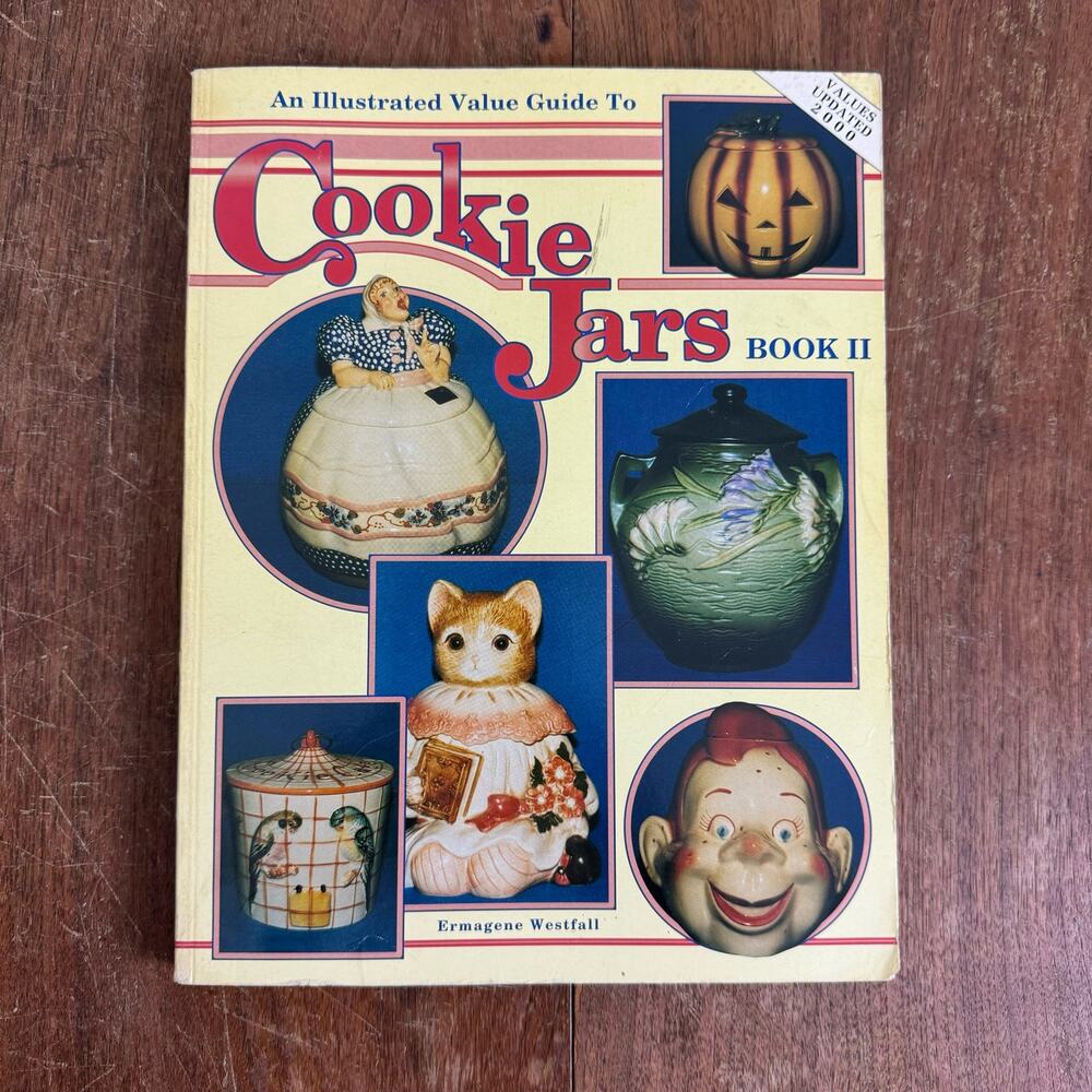 Cookie Jars Book II Illustrated Value Guide Ermagene Westfall Collector‎ Books